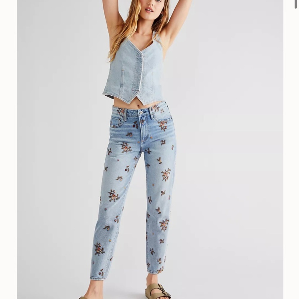🌿|NWT| Free People x Driftwood Gizelle Jeans